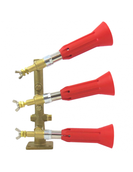 Columna 3 Salidas con Pulverizador Regulable Turbo