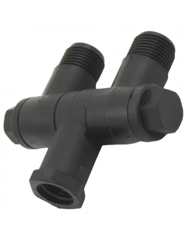 Portaboquilla articulado doble plastico hembra 1/4" SF404170