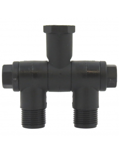 Portaboquilla articulado doble plastico hembra 1/4" SF404170