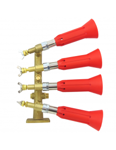 Columna 4 Salidas con Pulverizador Regulable Turbo