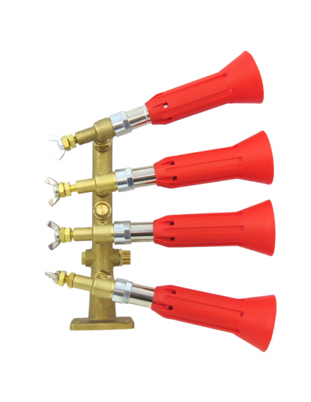 Columna 4 Salidas con Pulverizador Regulable Turbo