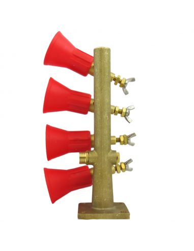 Columna torreta 4 Salidas con Pulverizador Regulable