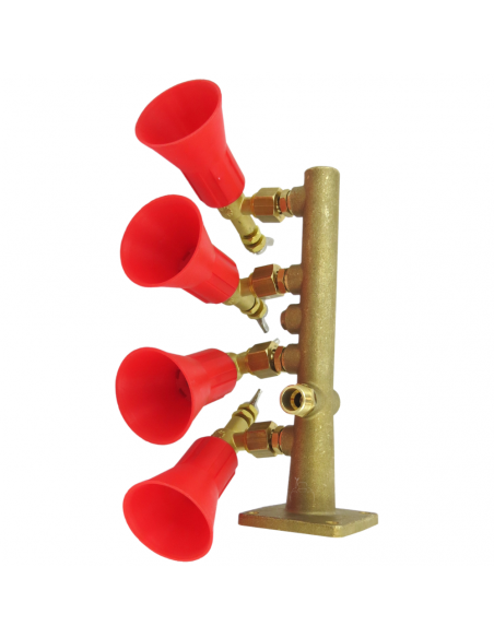 Columna torreta 4 Salidas con Pulverizador Regulable