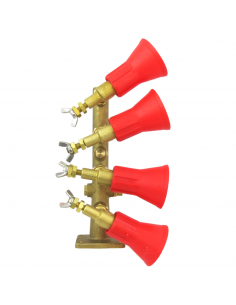 Columna torreta 4 Salidas con Pulverizador Regulable