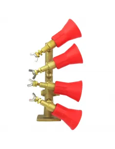 Columna torreta 4 Salidas con Pulverizador Regulable