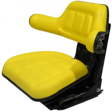 Asiento basic line amarillo amortiguación trasera 