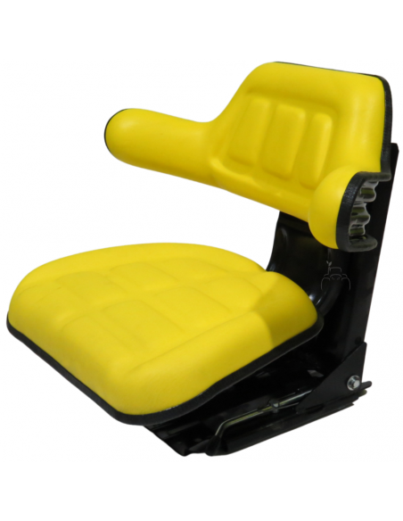 Asiento basic line amarillo amortiguación trasera 