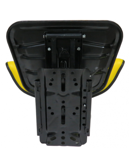 Asiento basic line amarillo amortiguación trasera 
