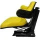 Asiento basic line amarillo amortiguación trasera 