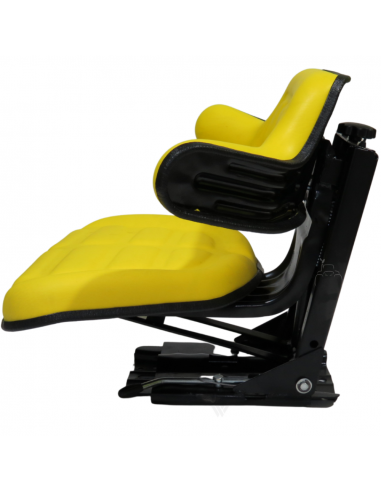 Asiento basic line amarillo amortiguación trasera 