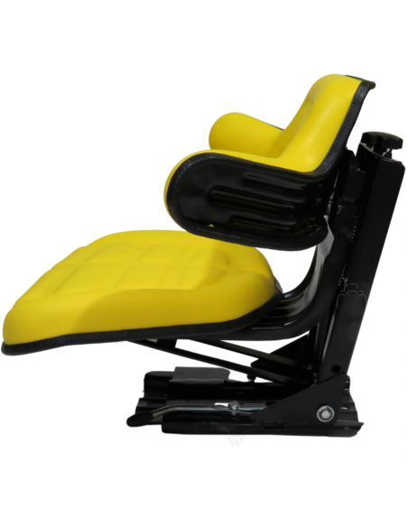 Asiento basic line amarillo amortiguación trasera 