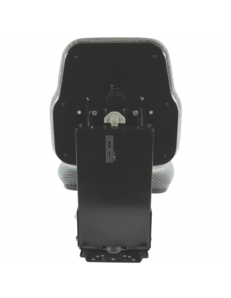 Asiento tela con base suspensión mecánica 105