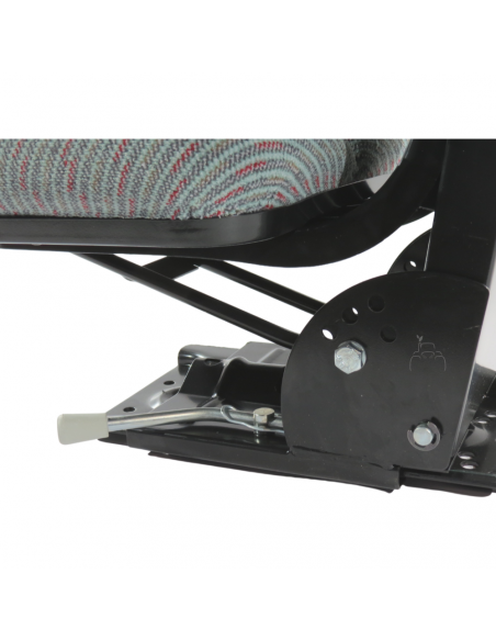 Asiento tela con base suspensión mecánica 105