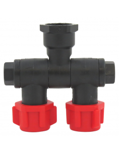 Portaboquilla Plástico Articulado 3/8" Simple con Tuerca