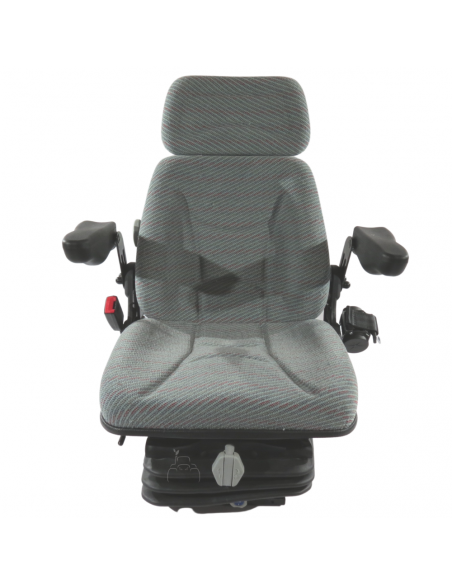 Asiento tela con base suspensión mecánica 200 giratorio