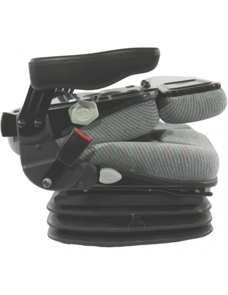 Asiento tela con base suspensión mecánica 200 giratorio