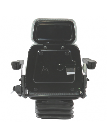 Asiento tela con base suspensión mecánica 200 giratorio