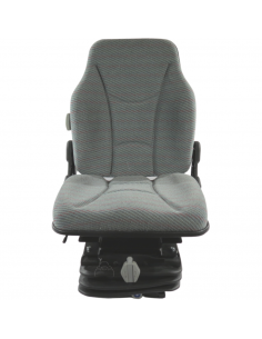 Asiento tela con base suspensión mecánica 200 giratorio