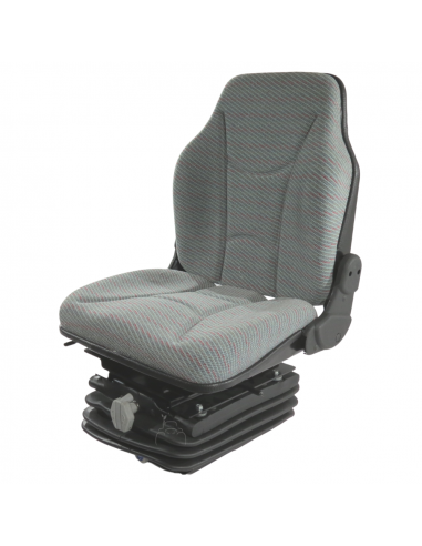 Asiento tela con base suspensión mecánica 200 giratorio