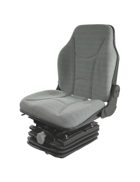 Asiento tela con base suspensión mecánica 200 giratorio