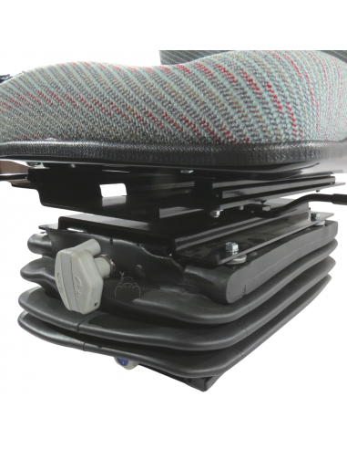 Asiento tela con base suspensión mecánica 200 giratorio
