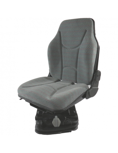 Asiento tela con base suspensión mecánica 200 giratorio