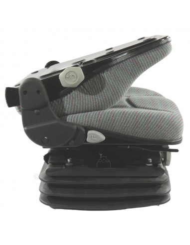 Asiento tela con base suspensión mecánica 200 giratorio