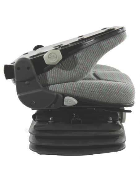 Asiento tela con base suspensión mecánica 200 giratorio