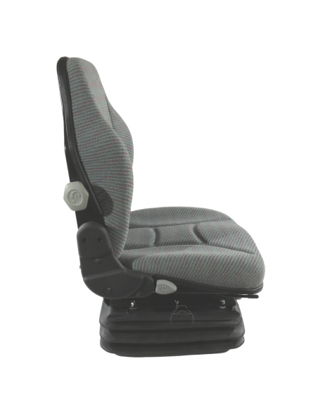 Asiento tela con base suspensión mecánica 200 giratorio