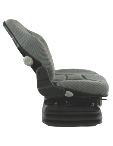 Asiento tela con base suspensión mecánica 200 giratorio