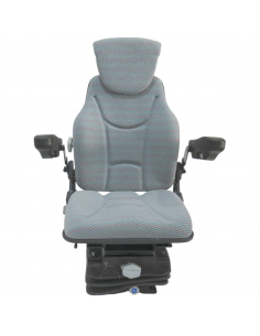 Asiento lujo suspensión mecánica y base giratoria