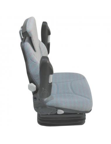 Asiento lujo suspensión mecánica y base giratoria