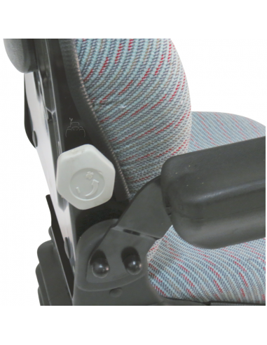 Asiento lujo suspensión mecánica y base giratoria