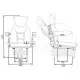 Asiento suspensión neumática 12V base 210 con brazos regulables