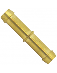 Empalme latón espiga 10mm para manguera fumigación