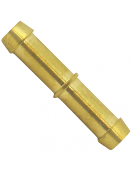 Empalme latón espiga 10mm para manguera fumigación