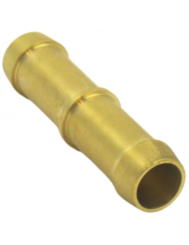 Empalme latón espiga 12mm para manguera fumigación