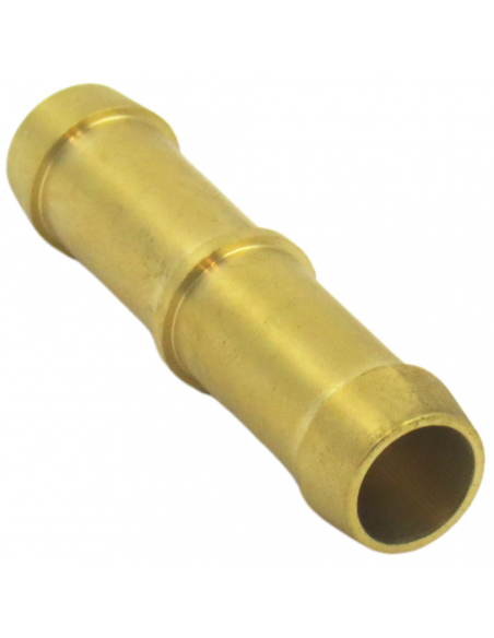 Empalme latón espiga 12mm para manguera fumigación