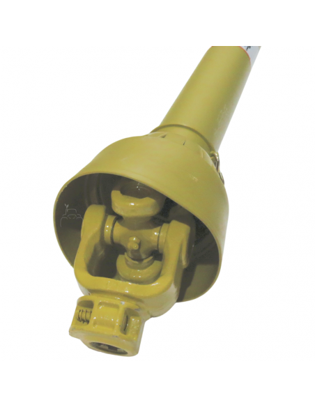 Transmisión cardan Categoría 6 x 1000 mm longitud tubo reforzado estrella 1"3/8 Z6