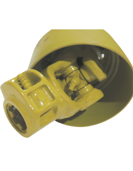 Transmisión cardan Categoría 1 x 1000 mm longitud tubo triangular 1"3/8 Z6