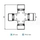 Embrague para transmisión Categoría 4 con 2 discos Ø200mm 1"3/8 Z6
