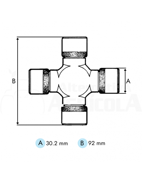 Embrague para transmisión Categoría 6 con 2 discos Ø200mm 1"3/8 Z6