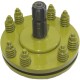 Embrague adaptador eje macho 1"3/8 Z6 y hembra 1"3/8 Z6 con 2 discos Ø200mm