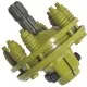 Embrague adaptador eje macho 1"3/8 Z6 y hembra 1"3/8 Z6 con 2 discos Ø180mm