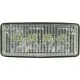 Faro trabajo Led montando en parte superior cabina tractores John Deere