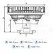 Embrague ventilador viscoso tractor John Deere S/6005 6010