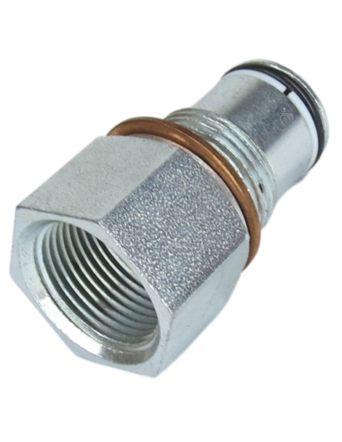 Racor carry over continuidad presión distribuidor hidrálulico 3/8"