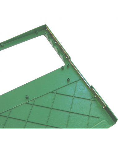 Tapa chapa lateral derecha capó tractor John Deere S 5015, 6000, 6010