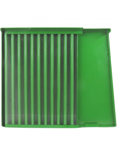 Rejilla lateral derecha capó tractores John Deere 3120, 3130, 3135