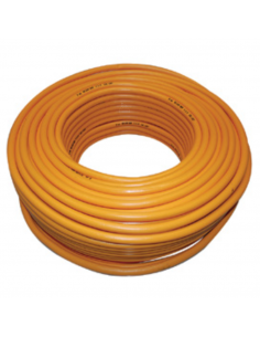 Rollo 50 metros manguera fumigación amarailla alta presión Ø10mm 80/240bar